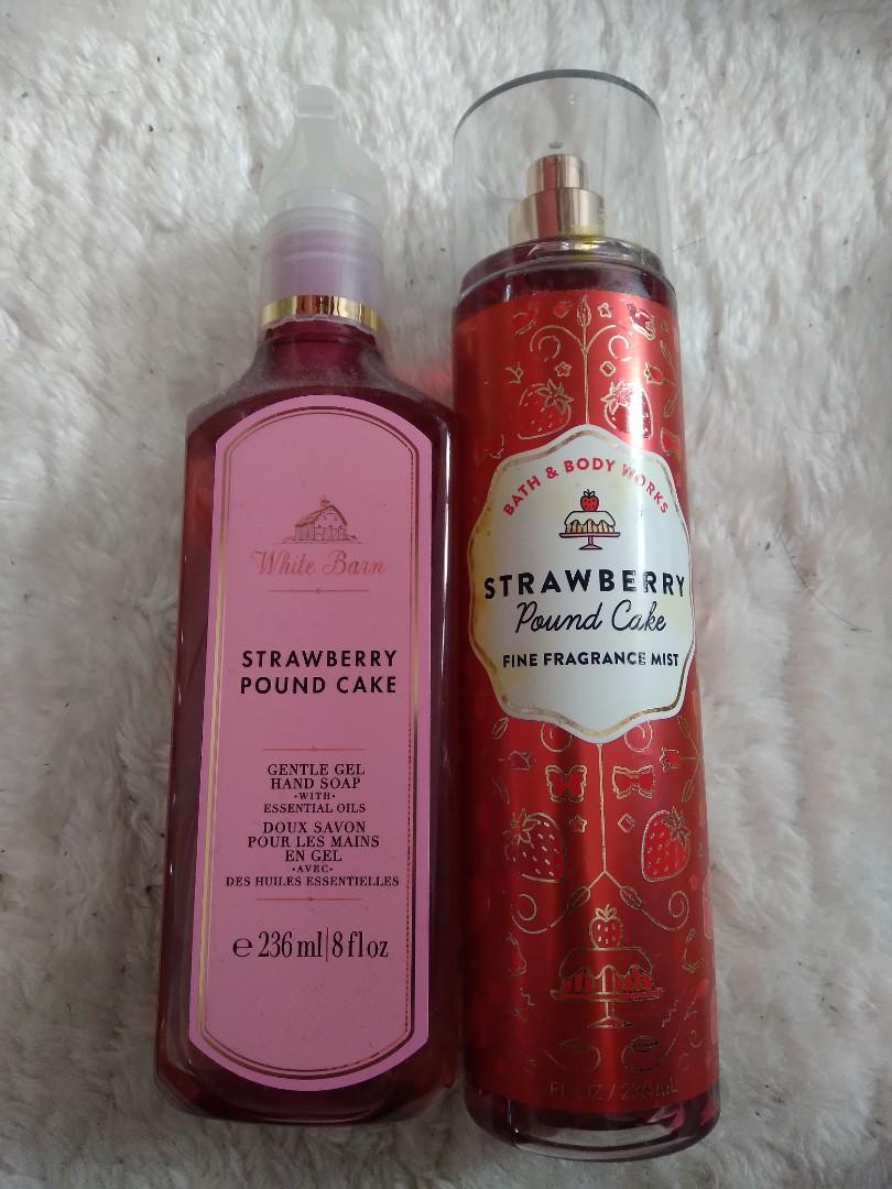 Bbw Strawberry Pound Cake Mist Leaked Beauty Personal Care