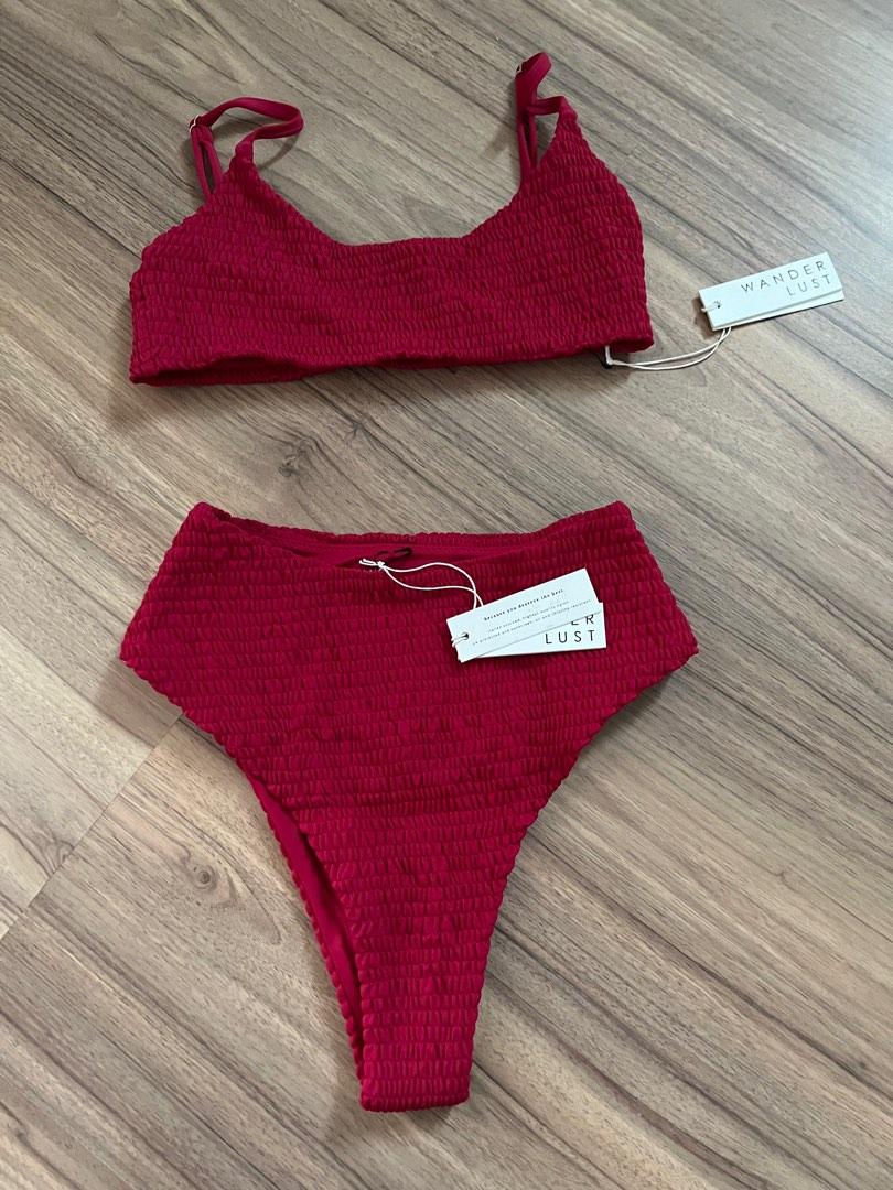 Wanderlust Bikini Set Fesyen Wanita Pakaian Wanita Lainnya Di Carousell
