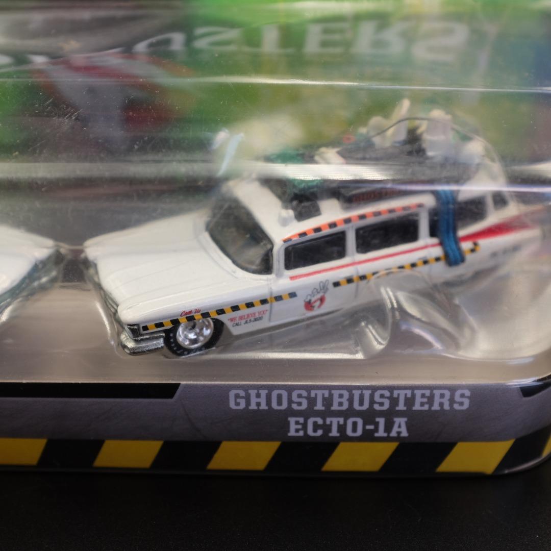 Hot Wheels Classic Ghostbusters Ecto Ecto A Pack Real Riders Damaged Box Hobbies