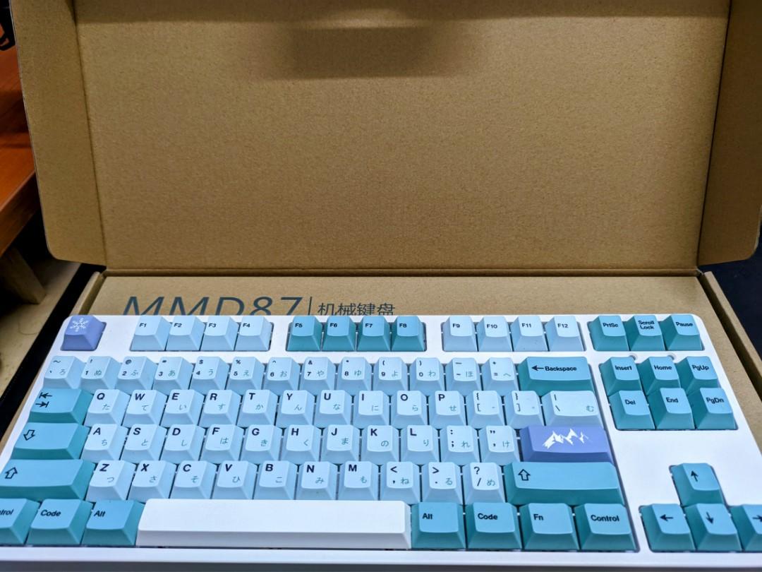 Mmd Keyboard Japanese Keys Tkl Hot Swap Rgb Tri Mode Fullset Computers Tech