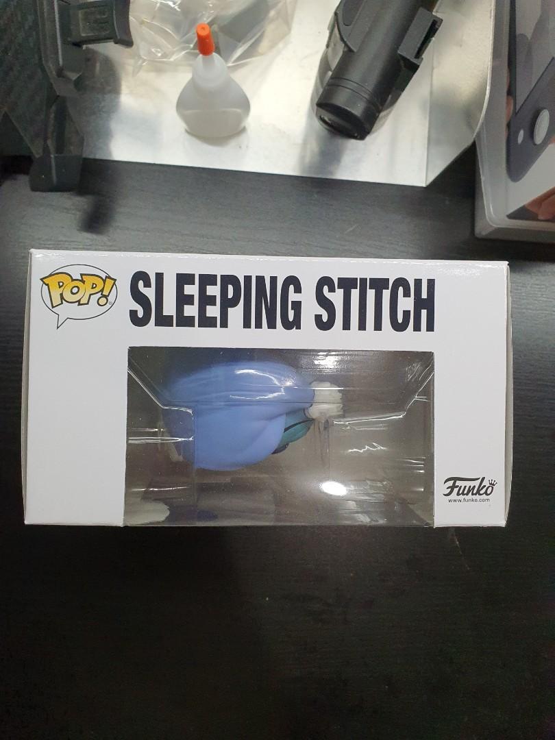 Funko Disney Lilo Stitch Pop Sleeping Stitch Vinyl Figure Hot Topic Exclusive Hobbies Toys