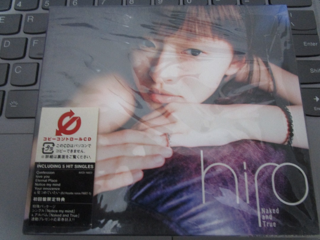 Hiro 島袋寬子 Naked and True 日版 初回限定盤 興趣及遊戲 音樂樂器 配件 音樂與媒體 CD 及