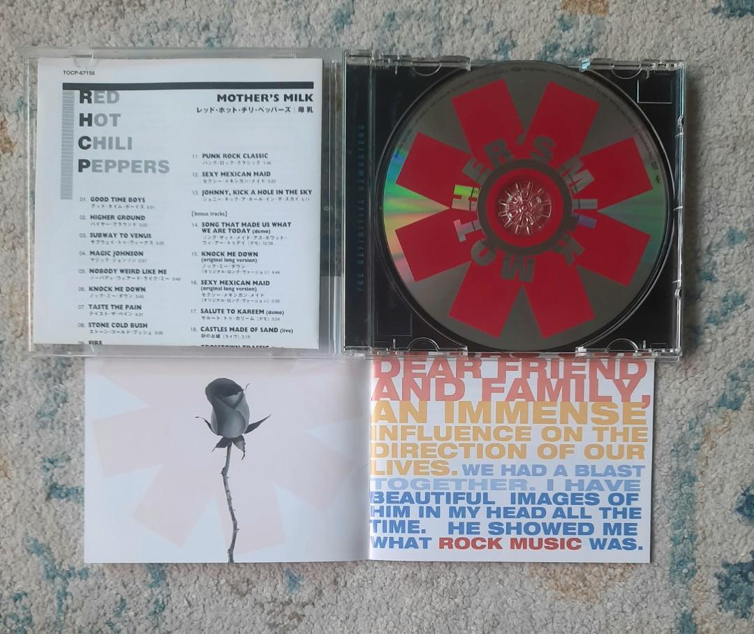 Red Hot Chili Peppers Mother S Milk CD Hobbies Toys Music Media CDs DVDs On Carousell