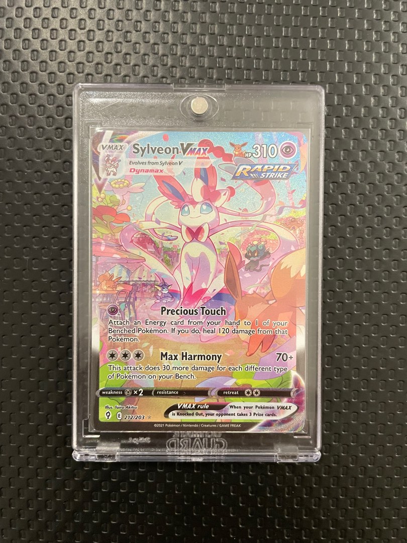 Pokemon Sword Shield Evolving Skies Full Art Sylveon Vmax