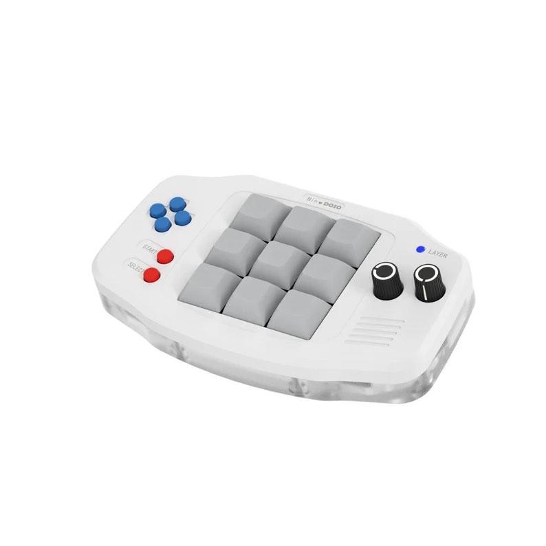 Gba Style Programmable Knob Mini Wired Mechanical Keyboard Numeric Keypad Support Via Gasket Hot