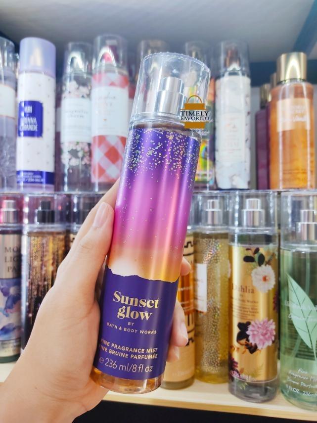 BBW Sunset Glow Fine Fragrance Mist Ml Beauty Personal Care Fragrance Deodorants On
