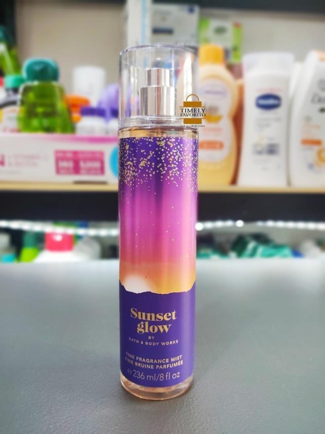 BBW Sunset Glow Fine Fragrance Mist Ml Beauty Personal Care Fragrance Deodorants On