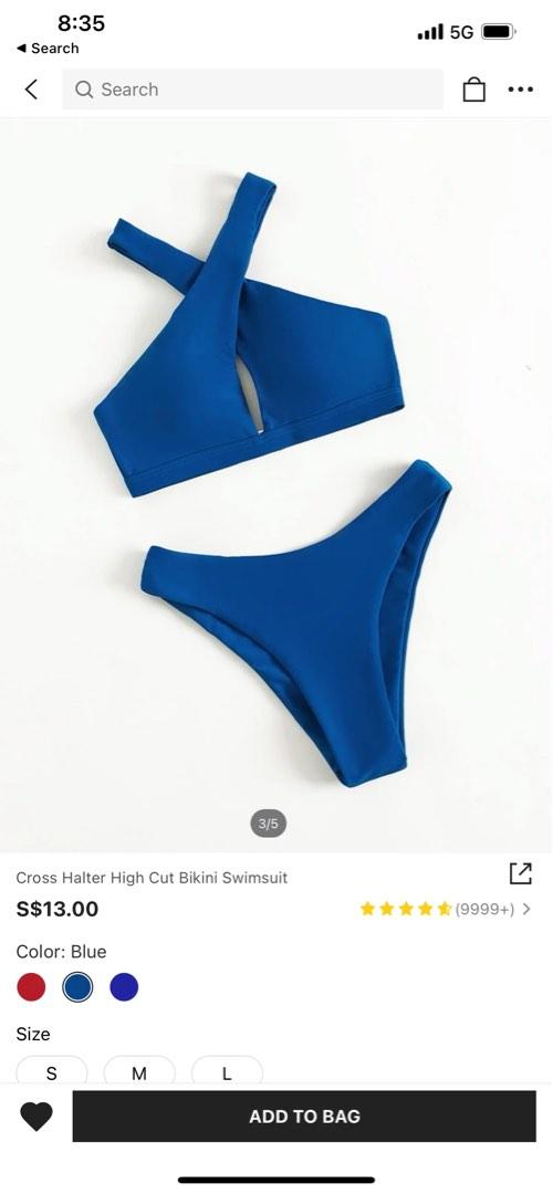Bnip Shein Halter Bikini Set Women S Fashion Swimwear Bikinis