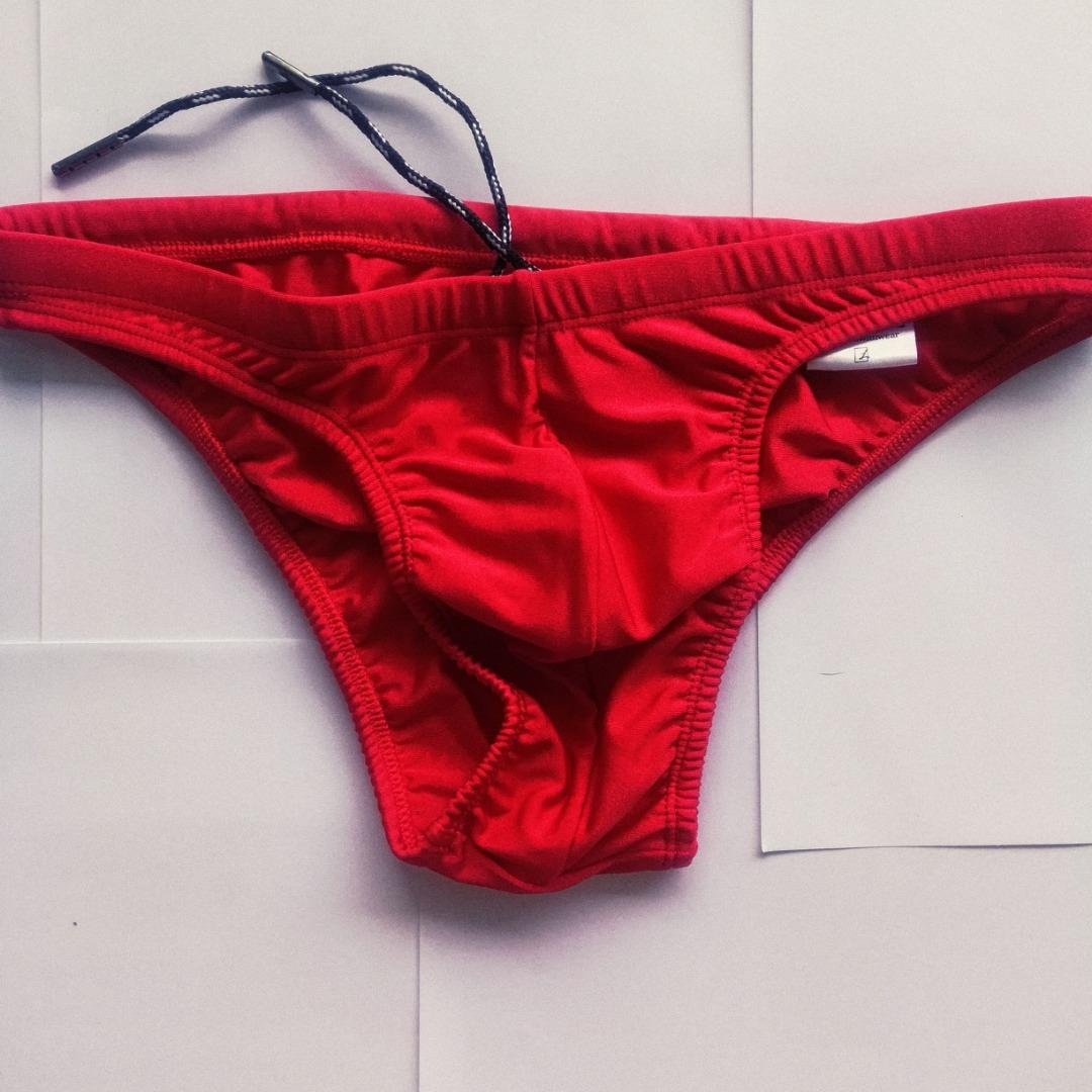 Men Red Swim Bikini Men S Fashion Bottoms Swim Trunks Board Shorts