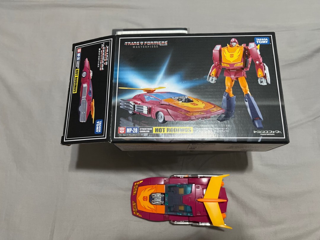 Transformers Masterpiece Mp Mp Hot Rodimus Hobbies Toys Toys Games On Carousell