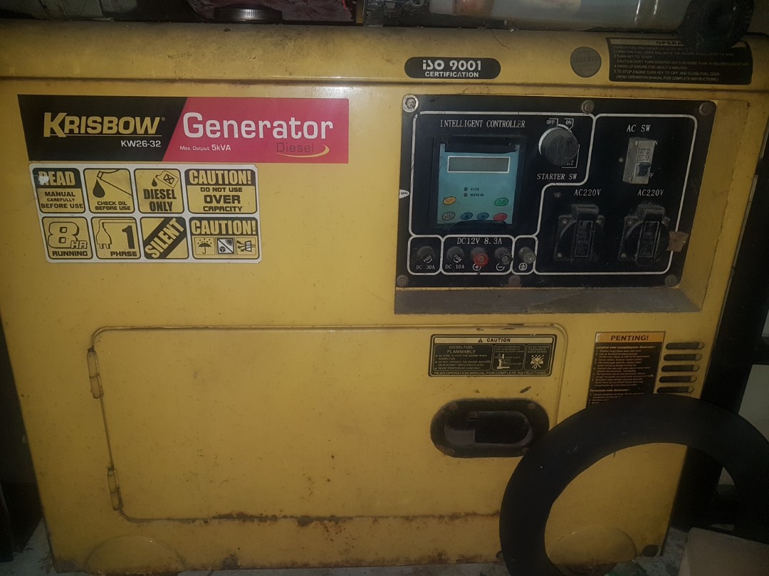 Genset Krisbow Elektronik Lainnya Di Carousell