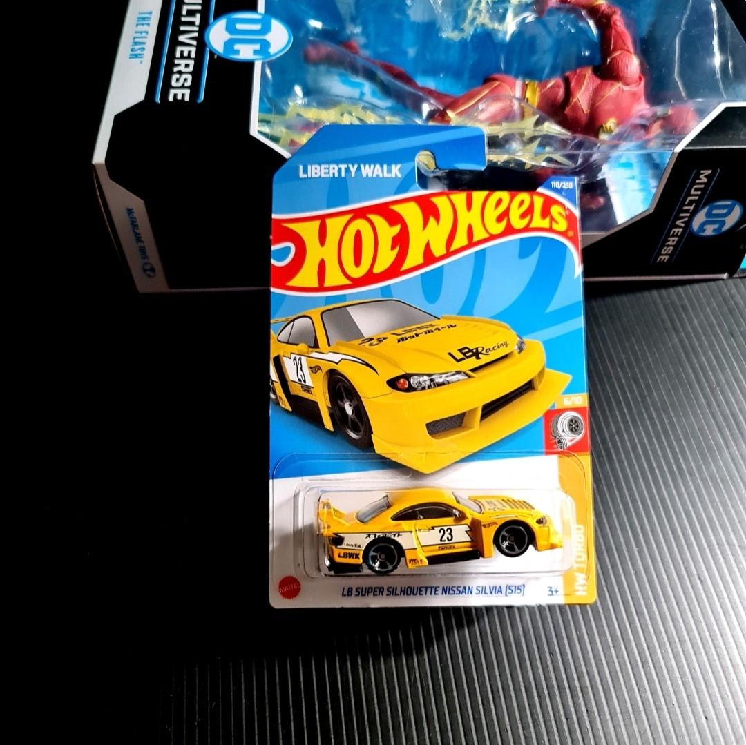 Hot Wheels Liberty Walk LB Super Silhouette Nissan Silvia S15 LBWK Yellow Hotwheels Turbo