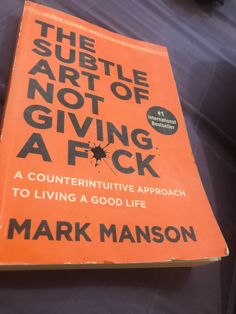 Used Book The Subtle Art Of Not Giving A Fuck Hobbies Toys Books