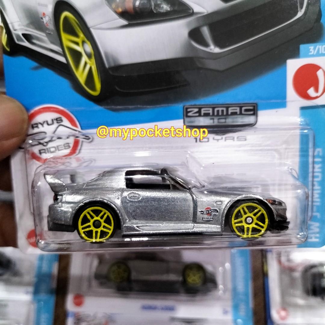 Hot Wheels Honda S Unpainted Ryu S Rides Hotwheels Zamac