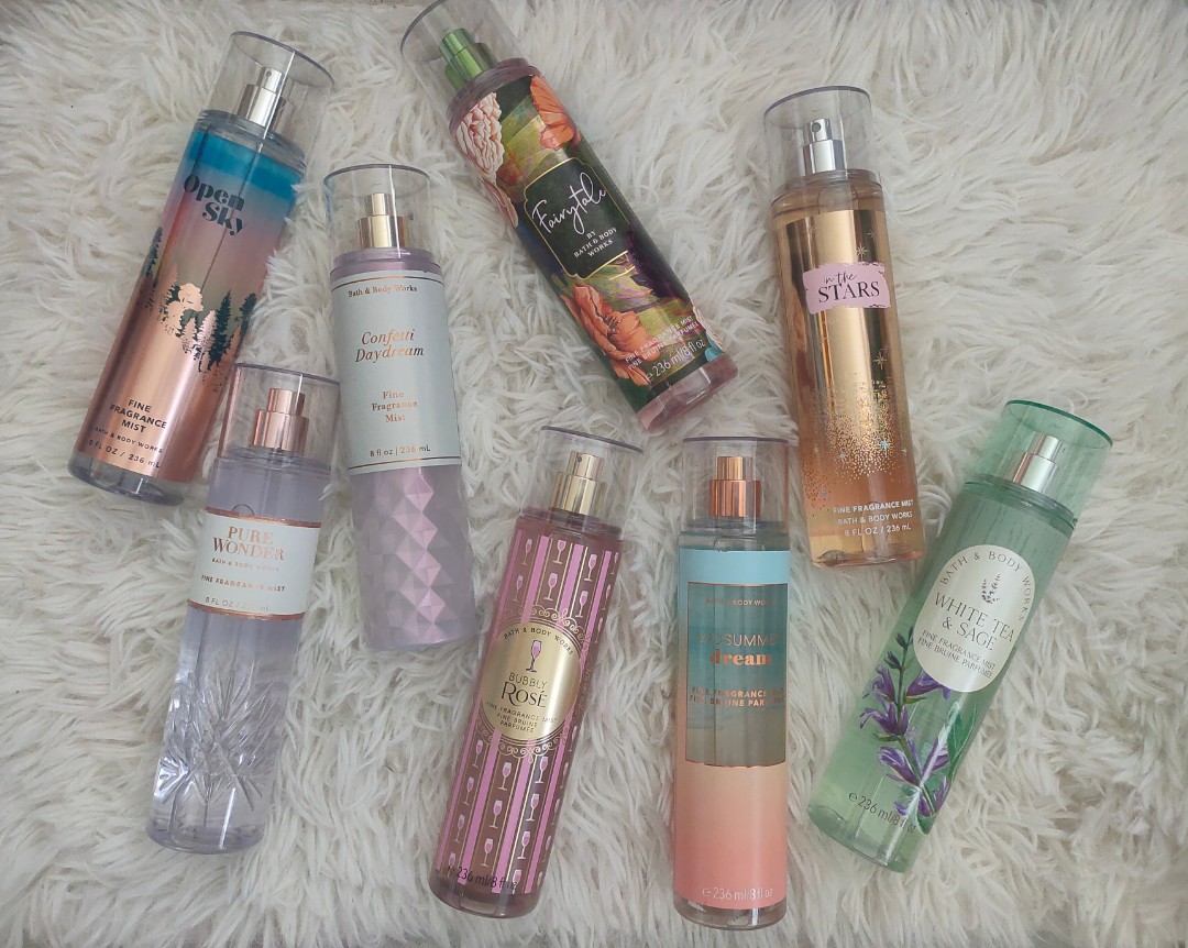 Bbw Assorted Body Mists Beauty Personal Care Fragrance Deodorants