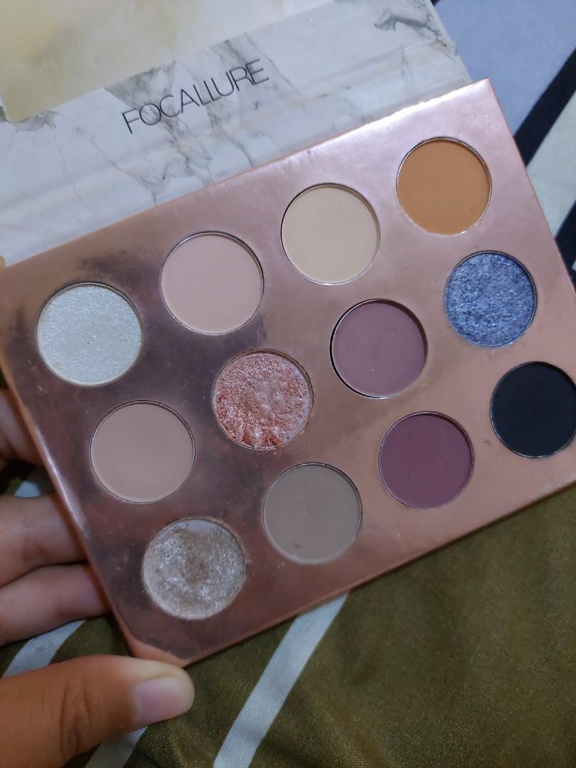 Focallure Shade Nude Collection Kesehatan Kecantikan Rias Wajah