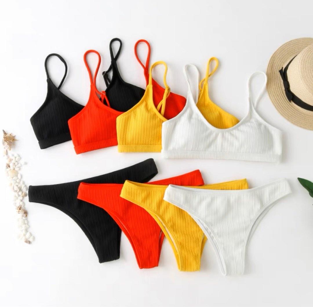 Womens White Bikini Swimsuit Carousell
