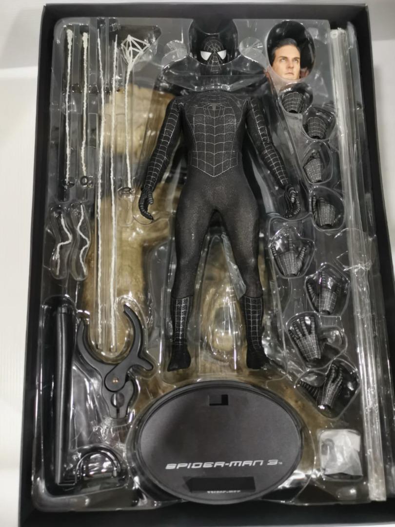 HOT TOYS MMS SPIDER MAN SPIDER MAN BLACK SUIT VERSION TH SCALE LIMITED EDITION