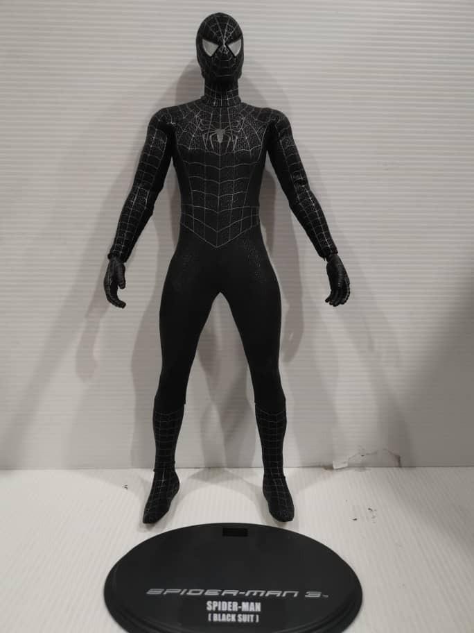 Hot Toys Mms Spider Man Spider Man Black Suit Version Th