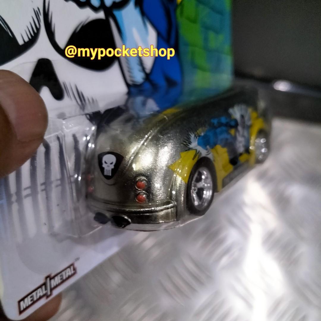 RESERVED Hot Wheels HAULIN GAS Punisher 2016 Hotwheels Pop Culture MARVEL Hobbies