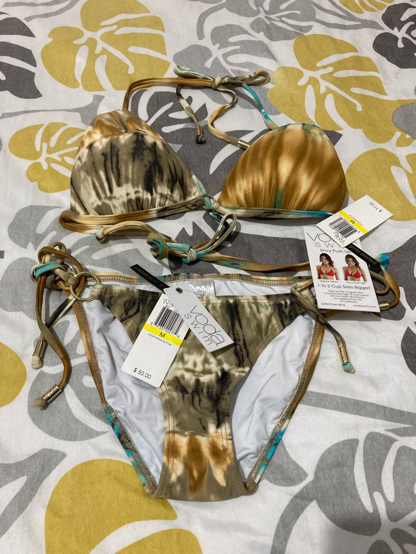 Authentic Voda Swim Envy Push Up Hoop String Bikini Women S Fashion
