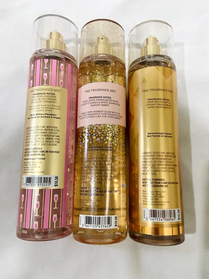 Bbw Body Mist Rm Each Beauty Personal Care Bath Body Body Care