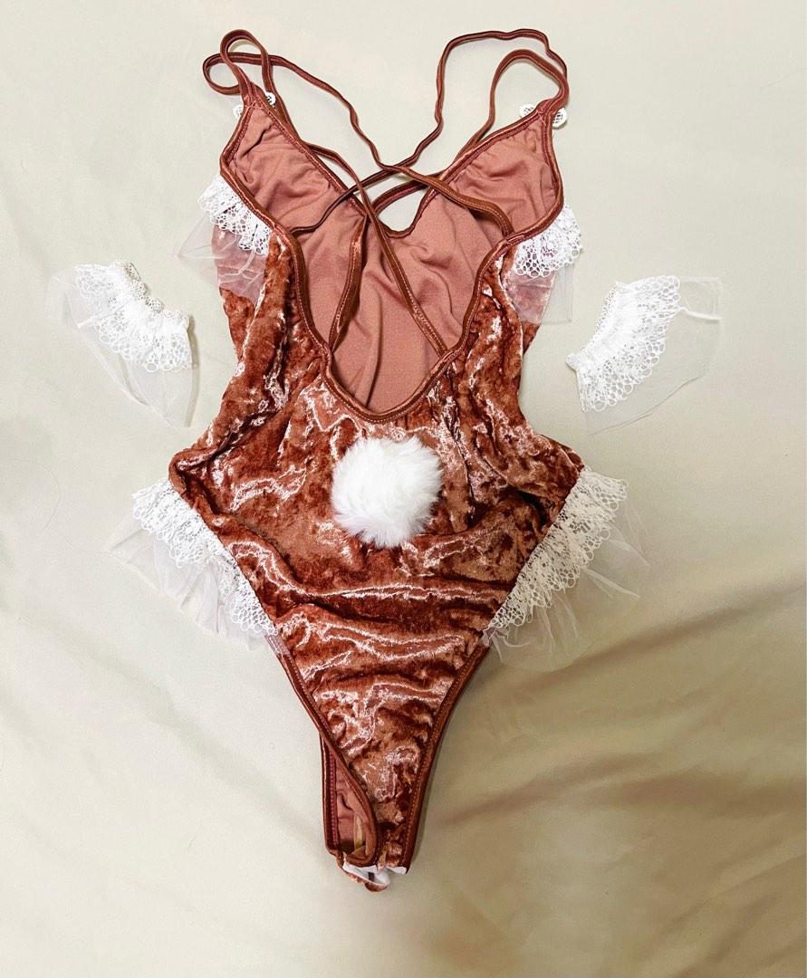 Bunny Costume Lingerie Set Women S Fashion Undergarments Loungewear On Carousell