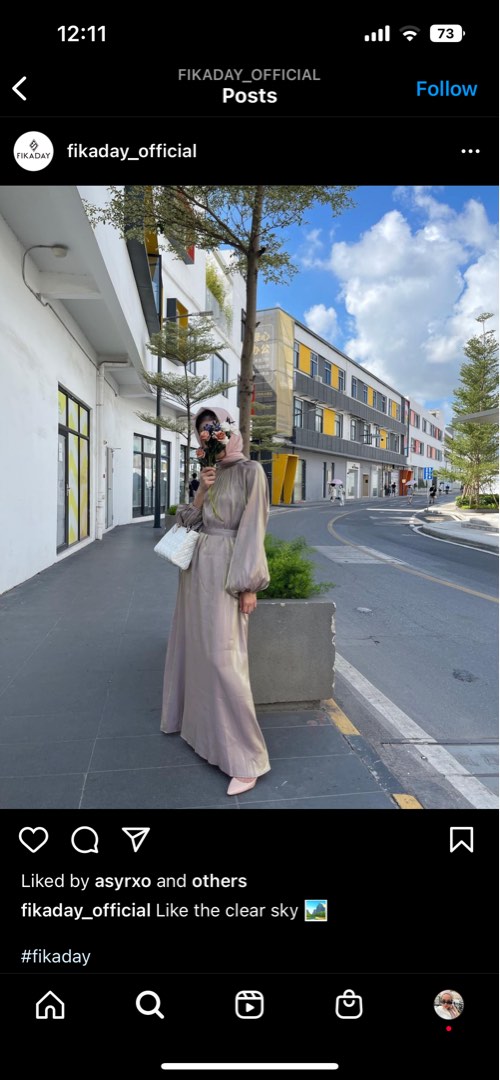 Abaya Satin In Nude Brown Women S Fashion Muslimah Fashion Kaftans