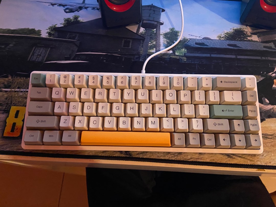 Modded Rk Hot Swappable Keyboard Computers Tech Parts Accessories Computer Keyboard On