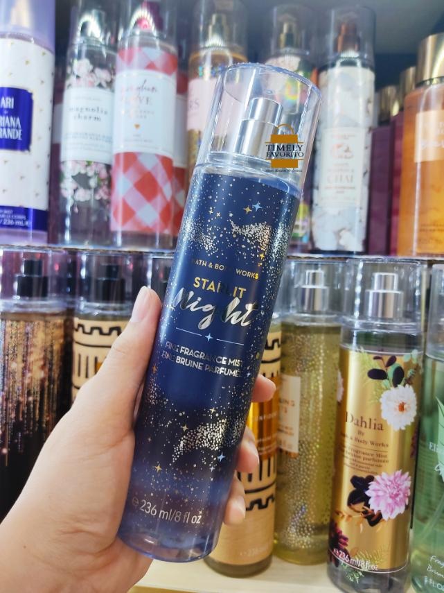BBW Starlit Night Fine Fragrance Mist 236ml Beauty Personal Care