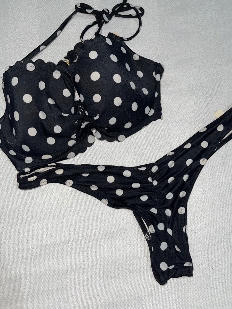 Victoria Secret Polka Dot Bikini Women S Fashion Swimwear Bikinis