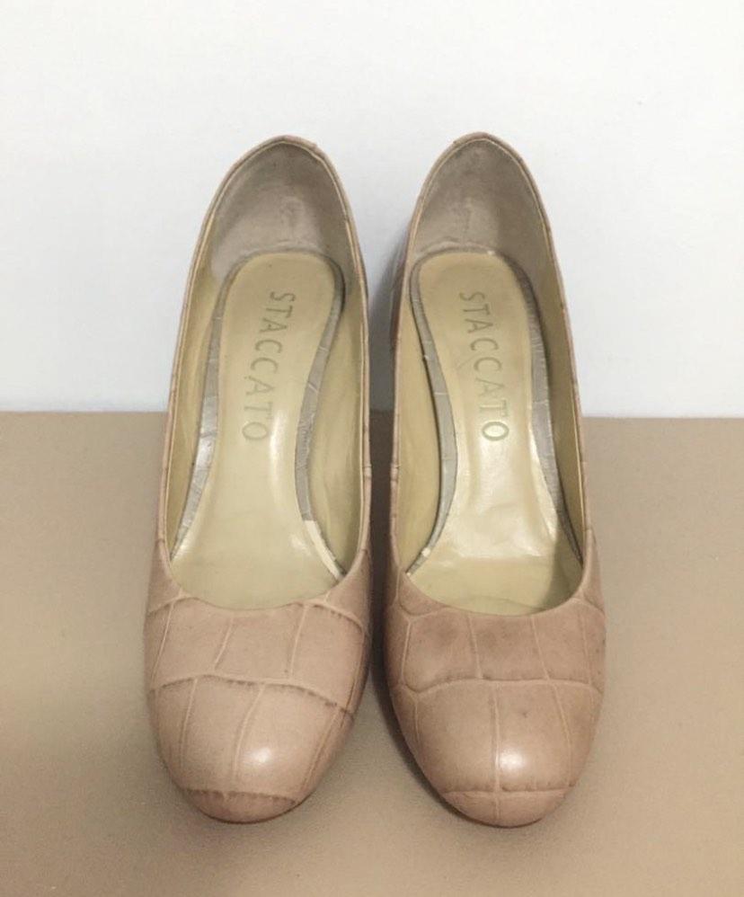 Authentic Staccato Nude Heels Women S Fashion Footwear Heels On
