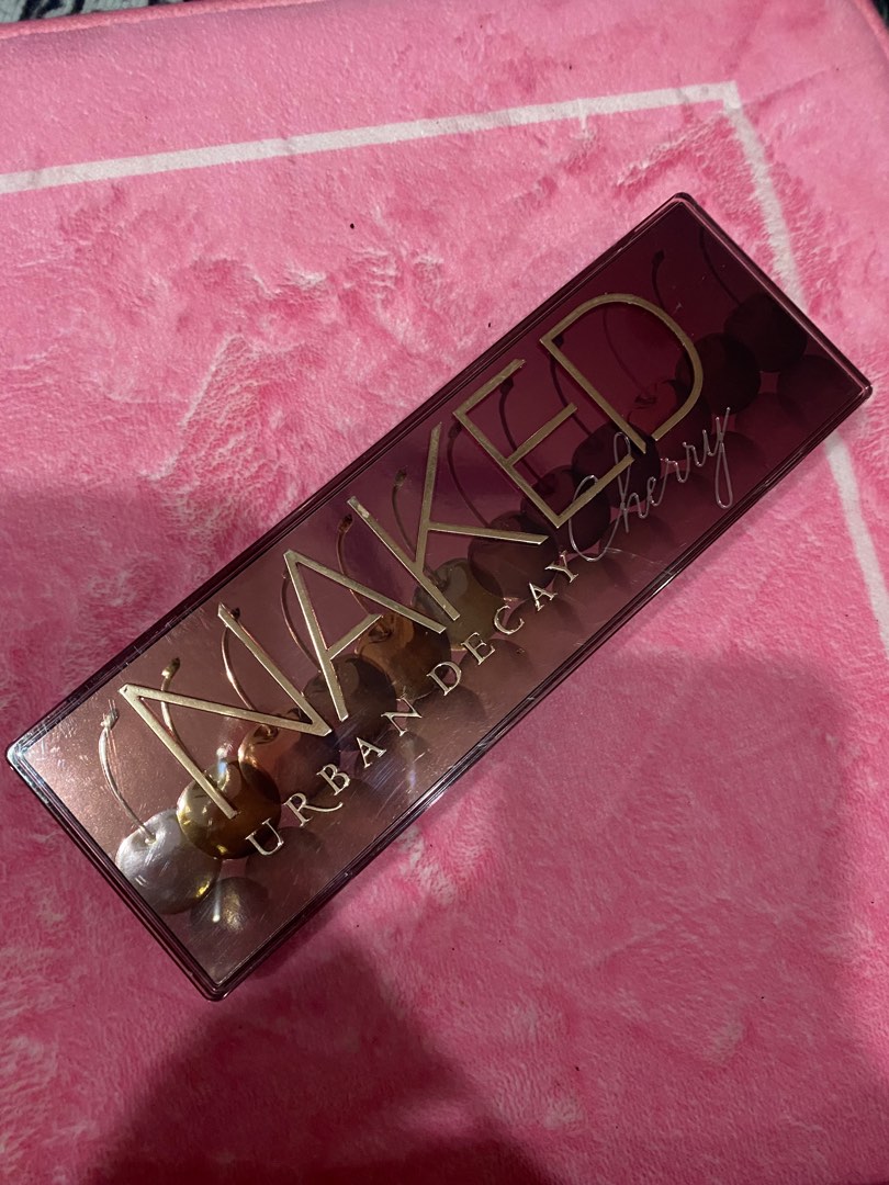 Urban Decay Naked Cherry Eyeshadow Pallete Beauty Personal Care