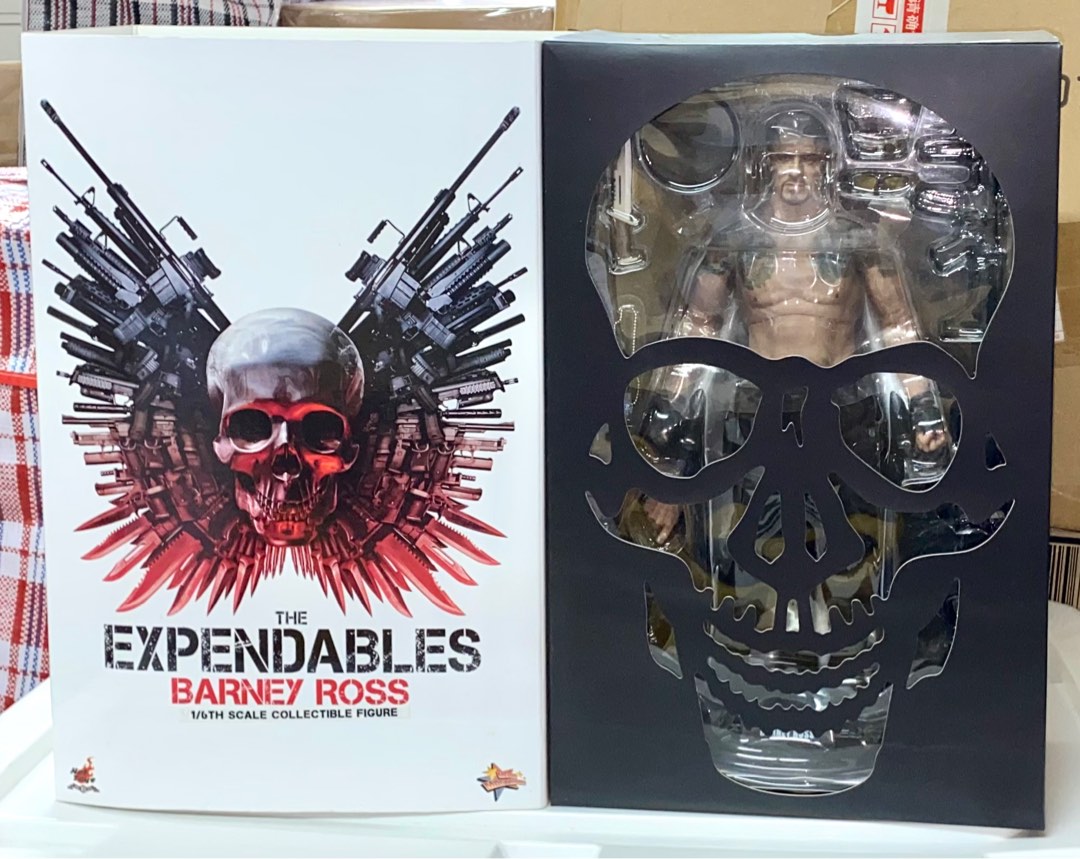 HOT TOYS FIGURE MMS THE EXPENDABLES Stallone AS BARNEY ROSS 轟天猛將 PIU B 興趣及