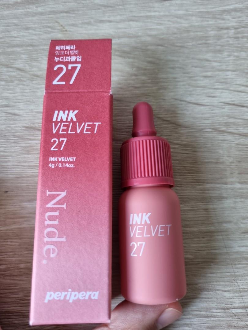 Peripera Ink Velvet Strawberry Nude Beauty Personal Care Face