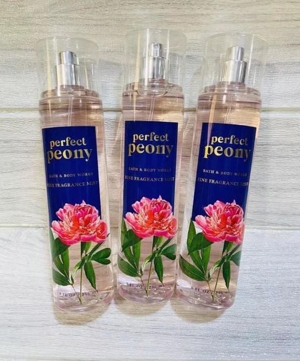 Authentic US CANADA Perfect Peony Bath And Body Works Fragrance Mist BBW Beauty