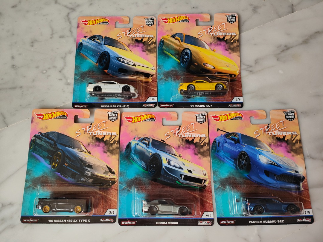 Hot Wheels Street Tuners Series Full Set Lot Of Hobbies Toys Toys Games On Carousell