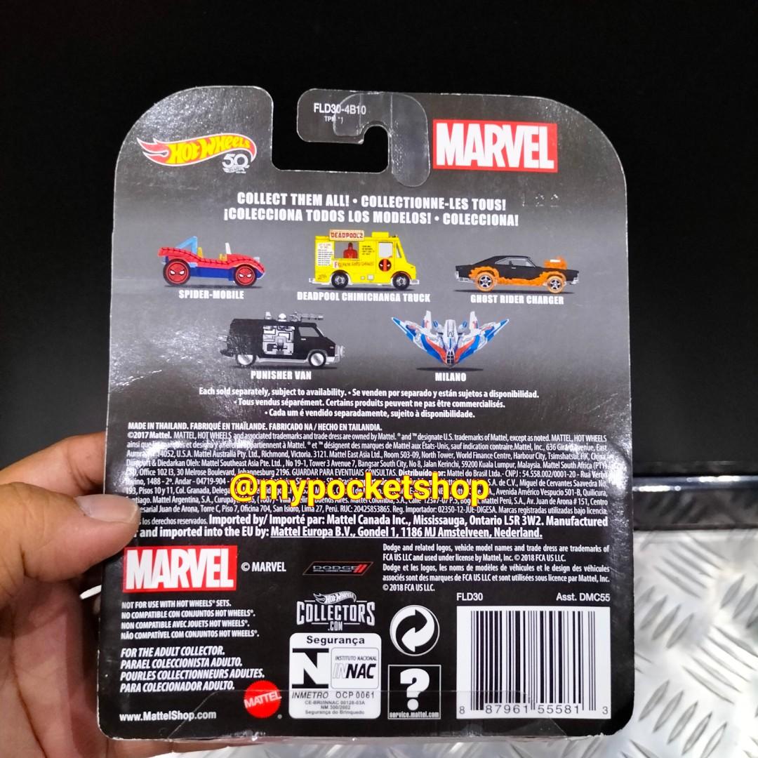 Hot Wheels Ghost Rider Charger Hotwheels Retro Entertainment Series Hobbies Toys Toys