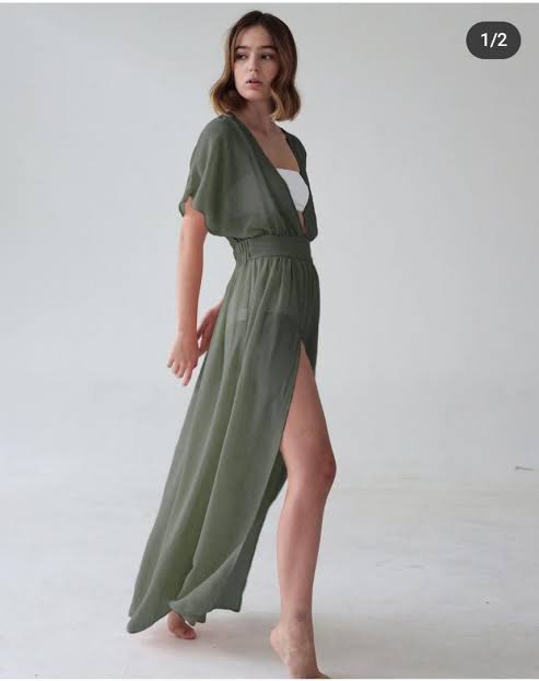 Kerokoo Shizuka Dress In Nude New Fesyen Wanita Pakaian Wanita
