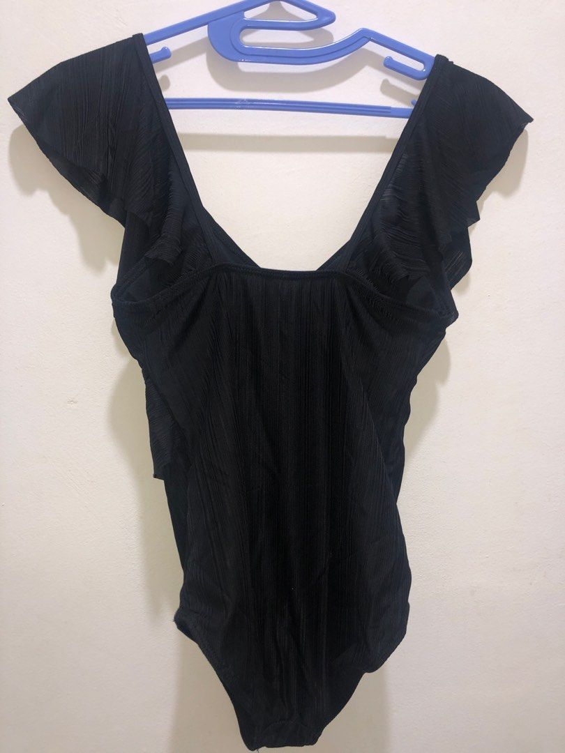 Swimsuit Baju Renang Bikini Hitam Fesyen Wanita Pakaian Wanita