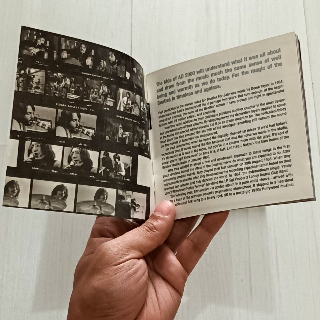 THE BEATLES LET IT BE NAKED CD With ADDITIONAL DISC Hobbies