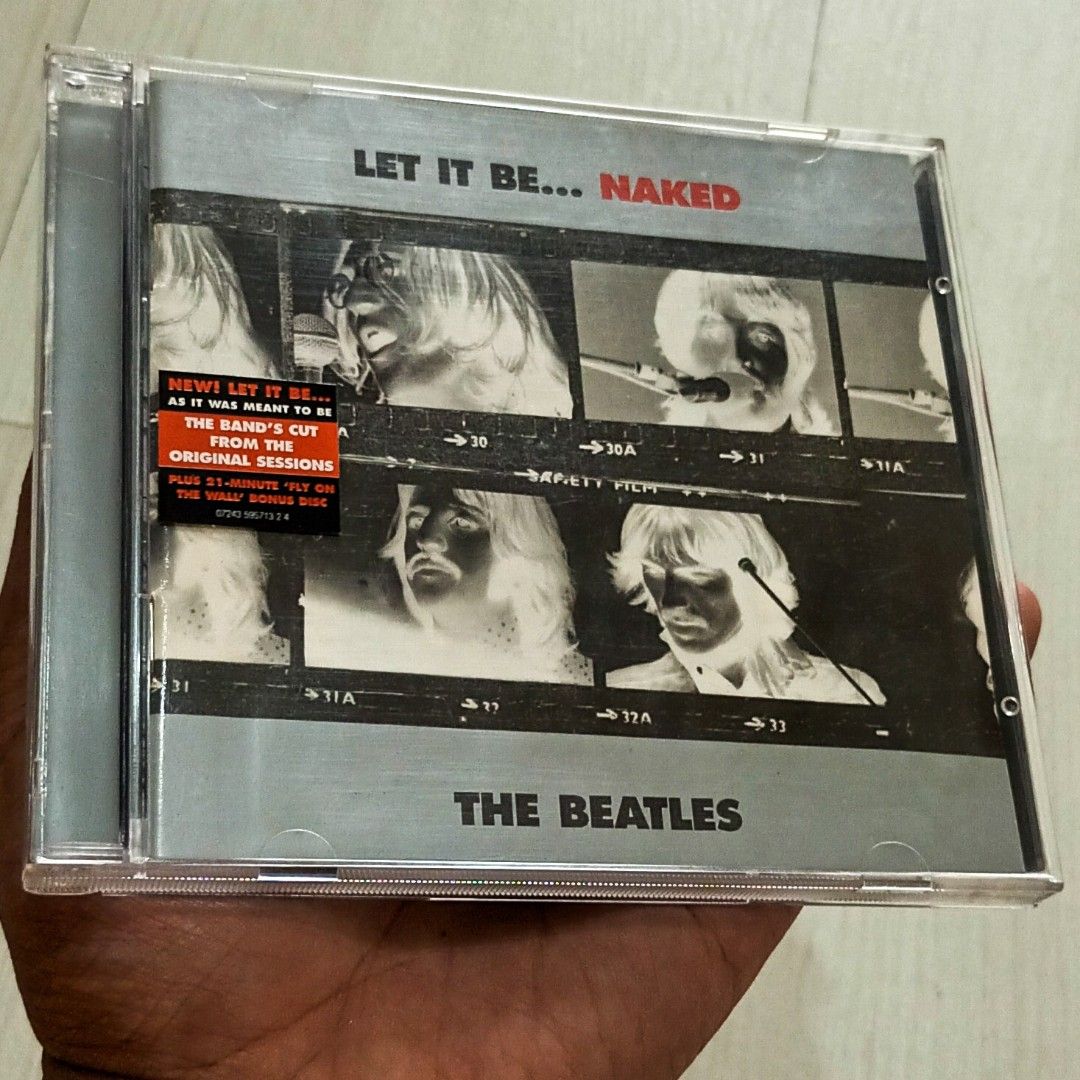 THE BEATLES LET IT BE NAKED CD With ADDITIONAL DISC Hobbies