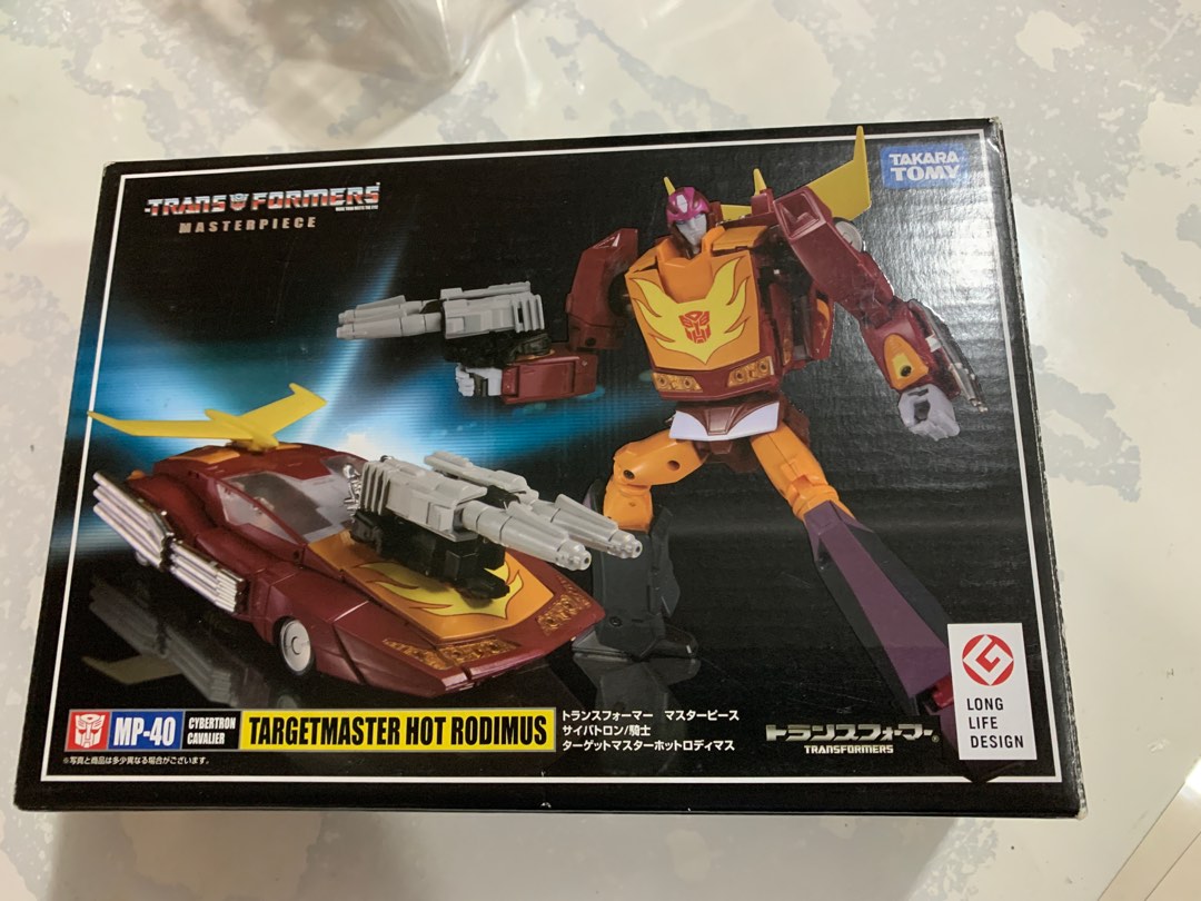 Transformers Mp Hot Rod Rodimus Hobbies Toys Toys Games On Carousell