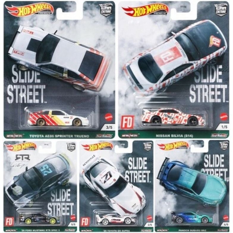 Hot Wheels Slide Street Car Culture Full Set Of Hobbies Toys Toys Games On Carousell