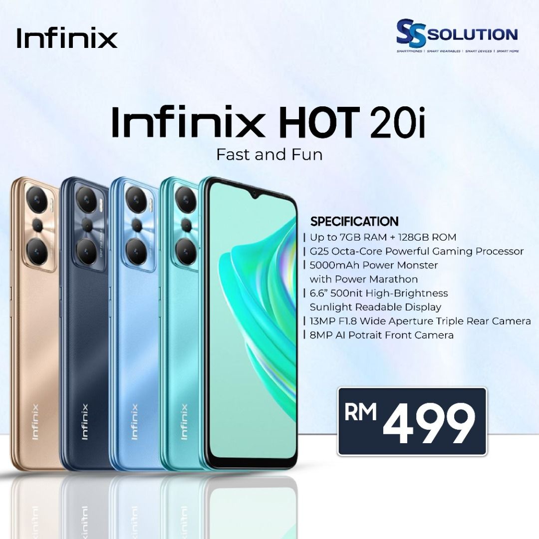 Infinix Hot I GB GB MAh Power Monster With Power Marathon MP F Wide