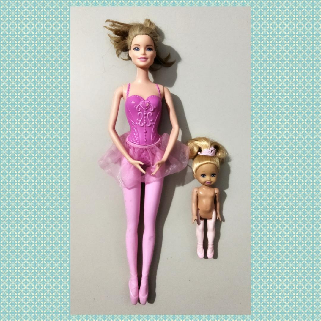 Take All Barbie Kelly Ballet Toys Collectibles Mainan Di Carousell