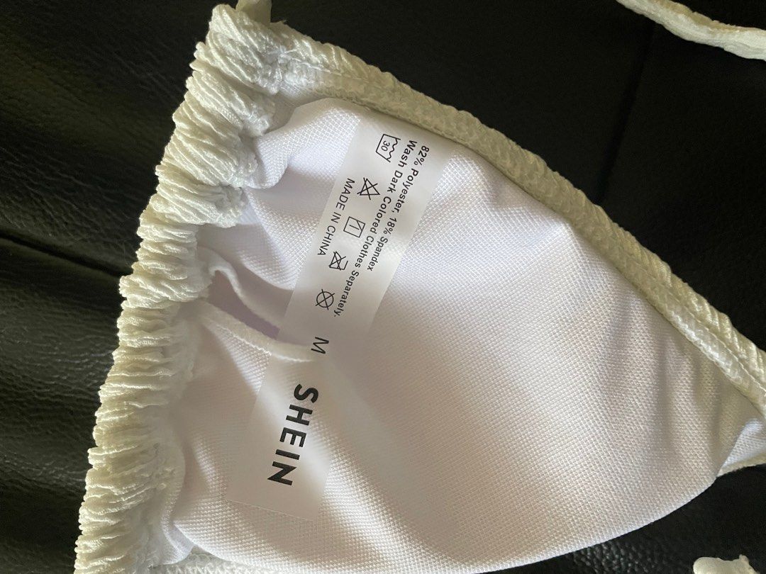 Shein Halter Triangle Bikini With Skirt Women S Fashion Swimwear