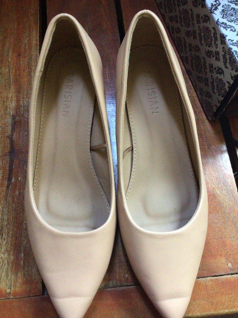 Parisian Nude Heels Women S Fashion Footwear Heels On Carousell