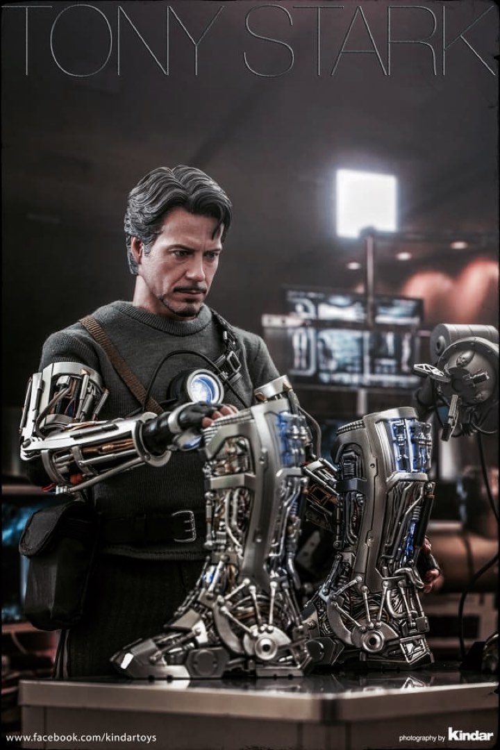 全新現貨 Hot Toys Ironman Tony Stark Mech Test Version deluxe with bonus part 豪華版本 特別版 hottoys