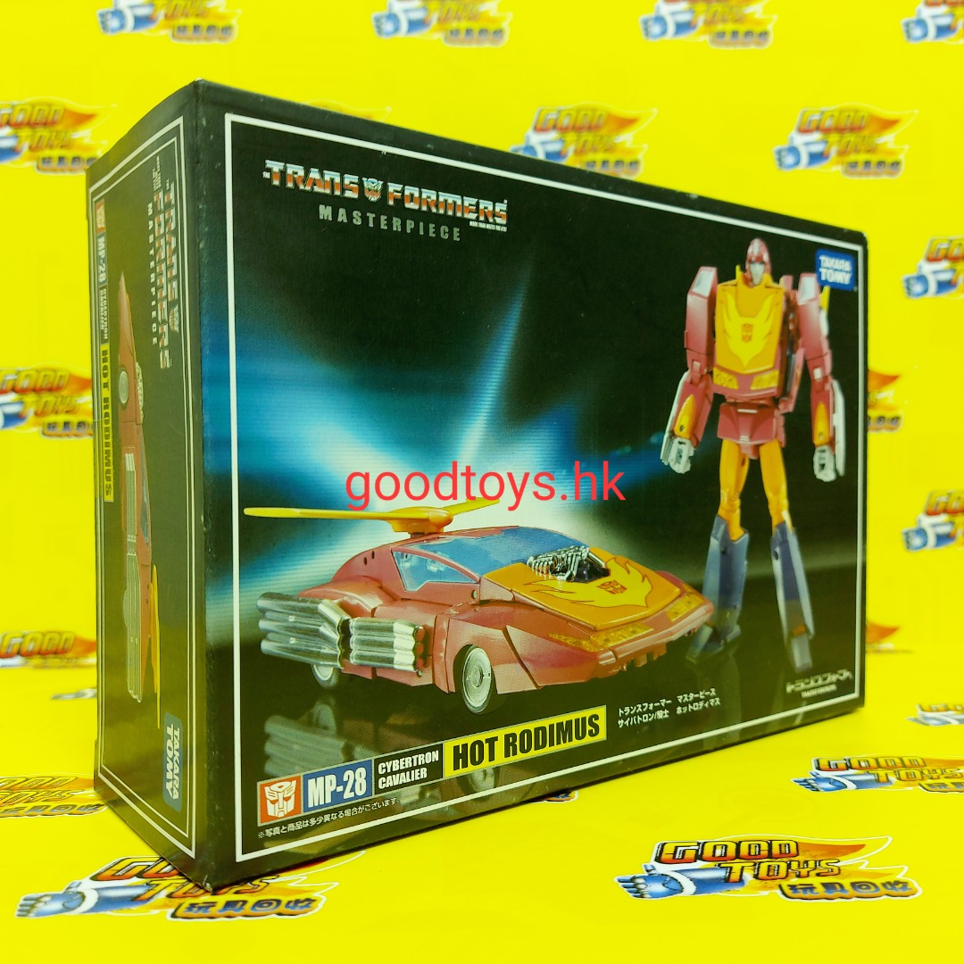 全新未開封 TAKARA TOMY 變形金剛 TRANSFORMERS MASTERPIECE MP HOT RODIMUS 洛迪文 火棒 興趣及遊戲 玩具 遊戲類